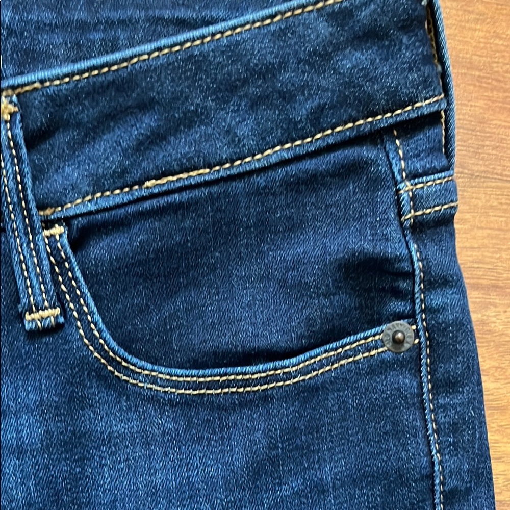 New Indigo Blue Old Navy Rockstar Super Skinny high-rise Jeans - Picture 4 of 12